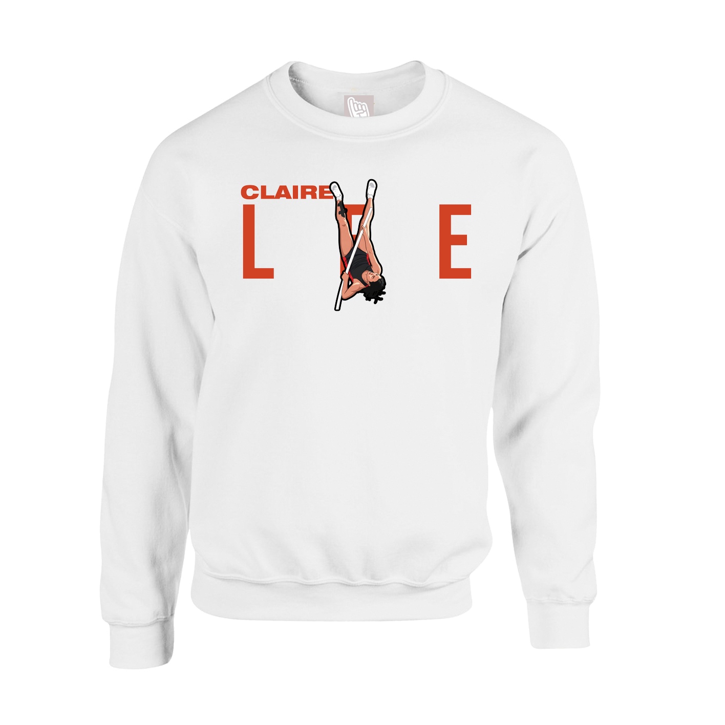 Fleece Crew — Player Name in White