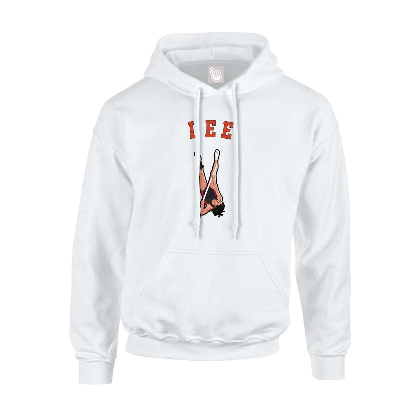 Youth Hoodie — Shirsey Arch in White