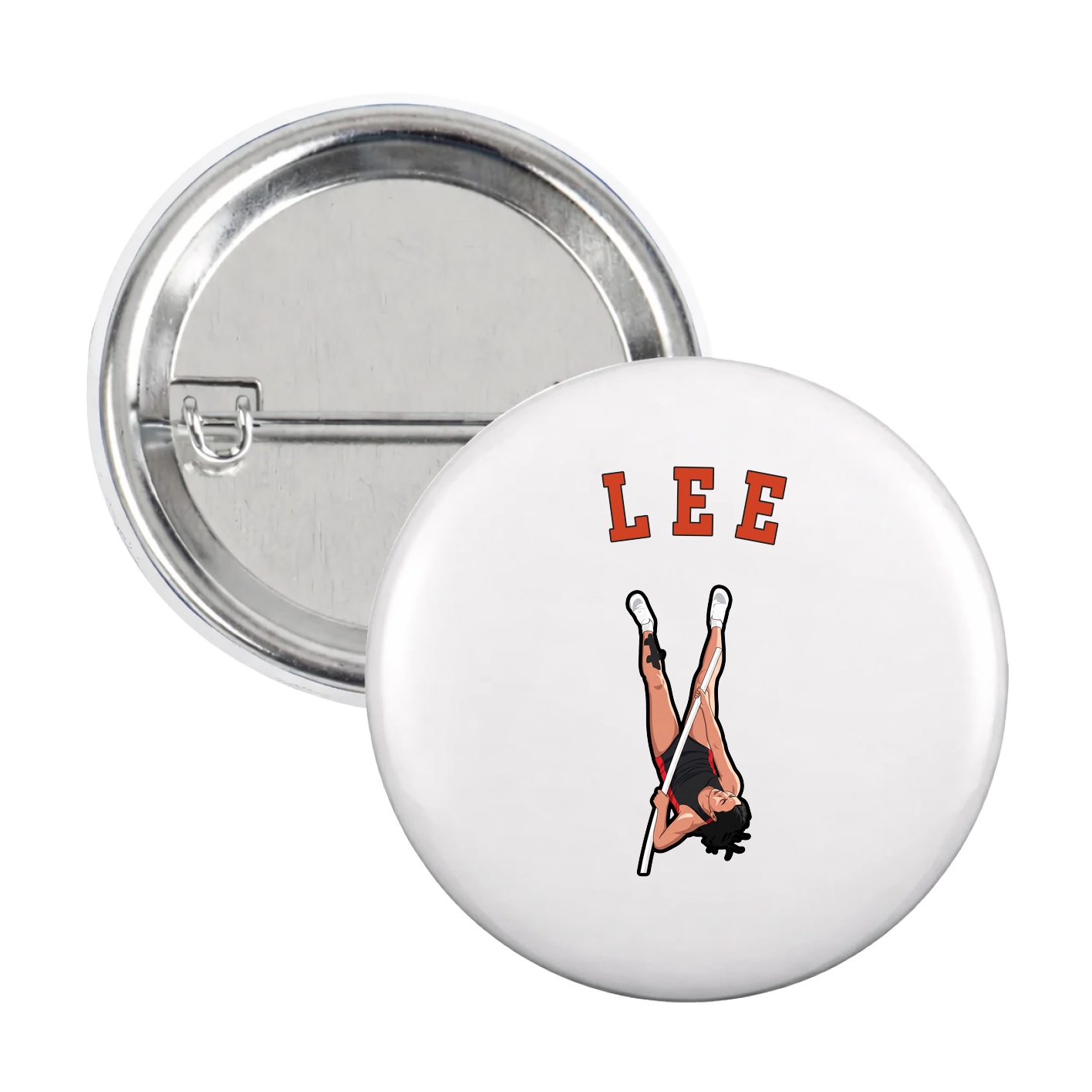 Game Day Button — Shirsey Arch in White