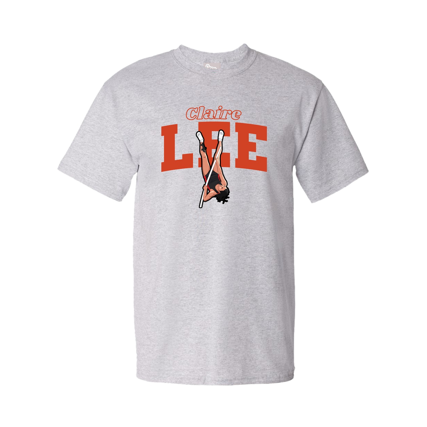 Youth Tee — Name Arch in Grey
