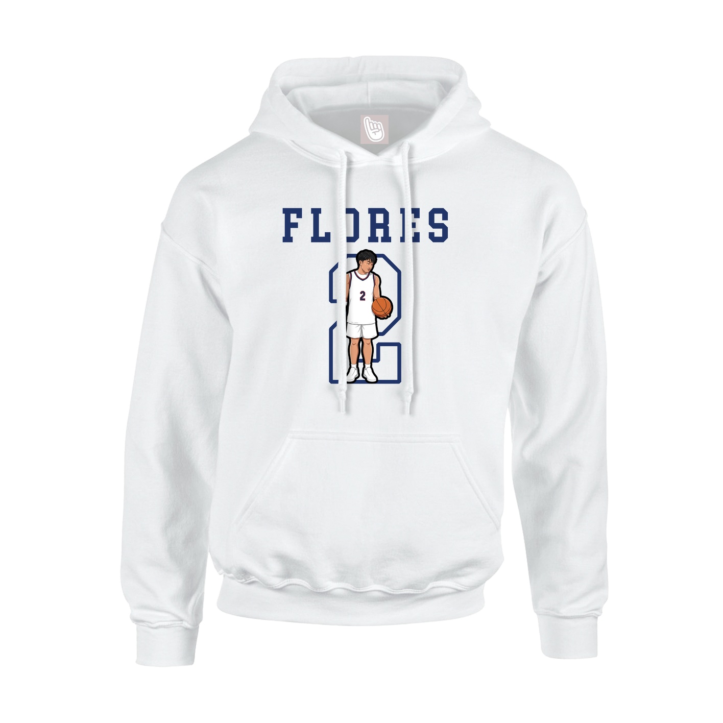Youth Hoodie — Shirsey in White