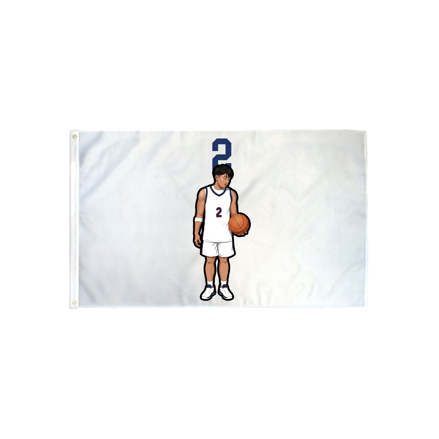 3x5 Flag — Number Top in Classic