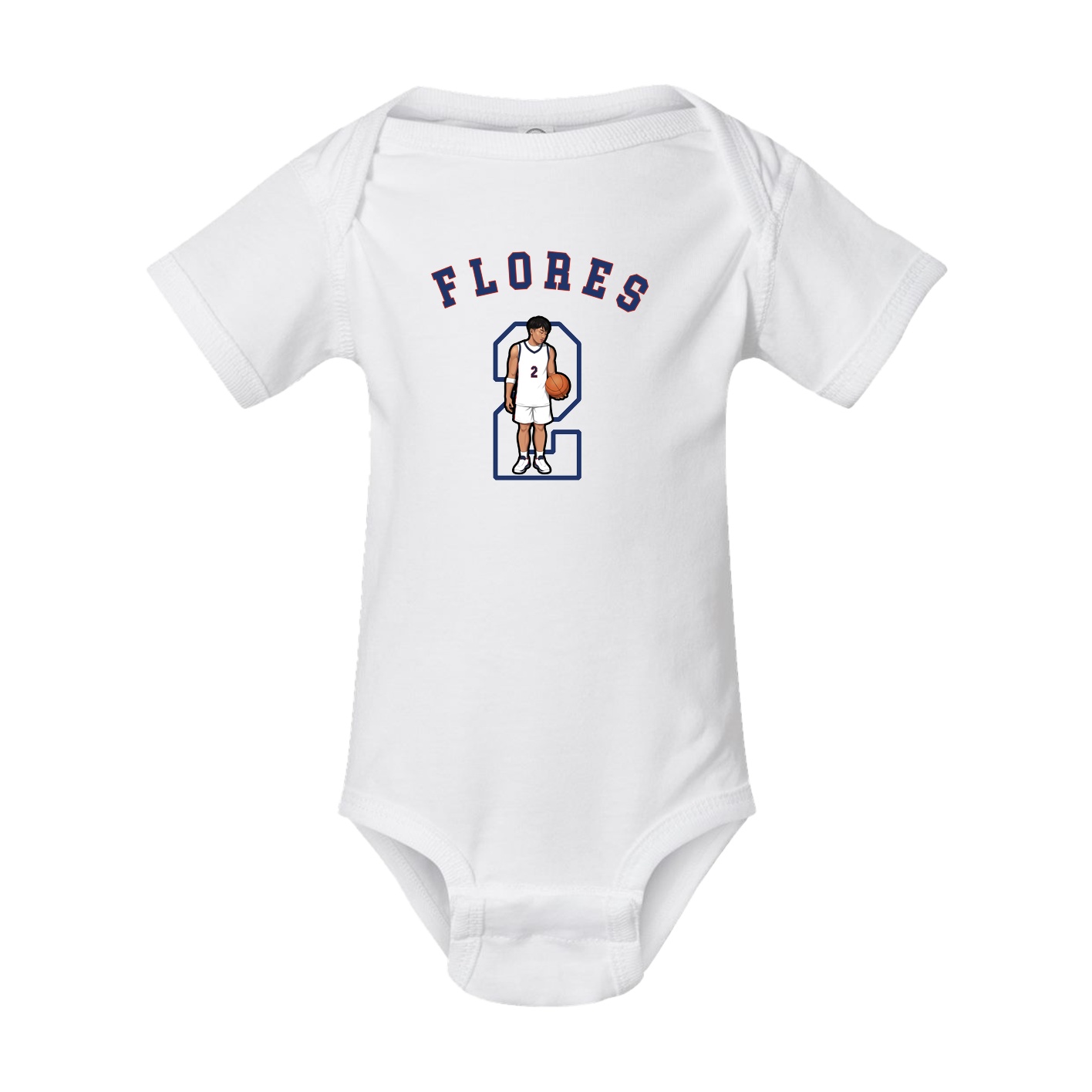 Baby Onesie — Shirsey Arch in White