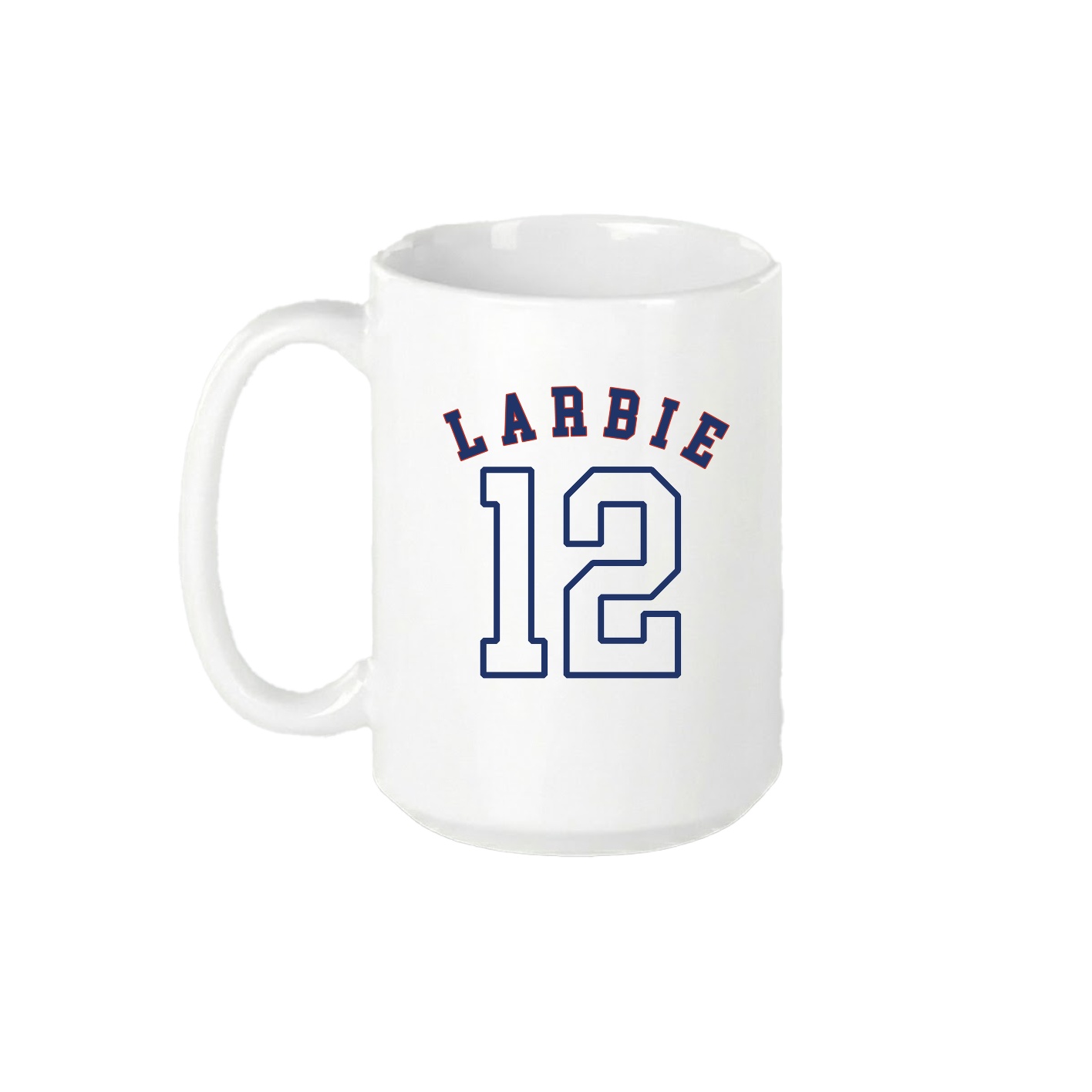 15oz Coffee Mug — Shirsey Arch in White