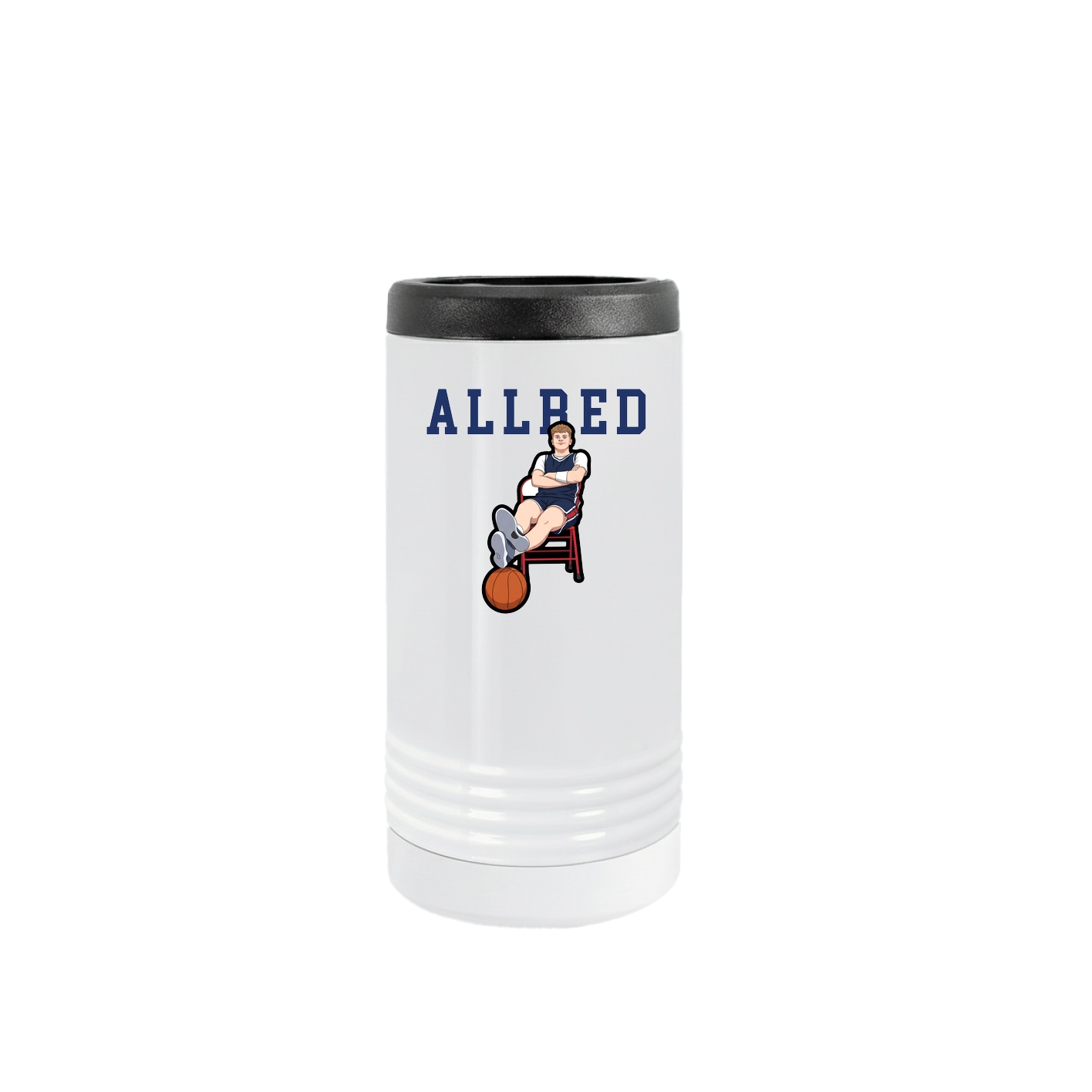 Slim Beverage Holder — Shirsey in White