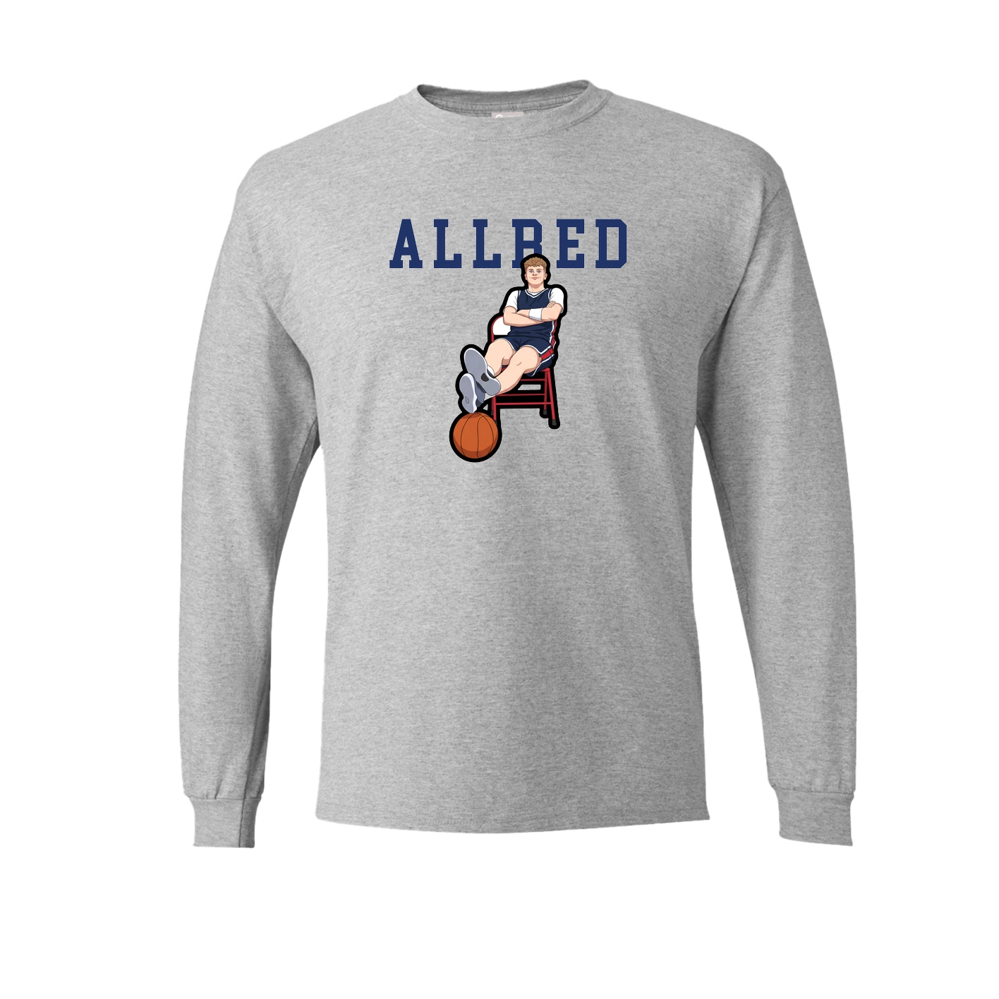 Long Sleeve Tee — Shirsey in Grey