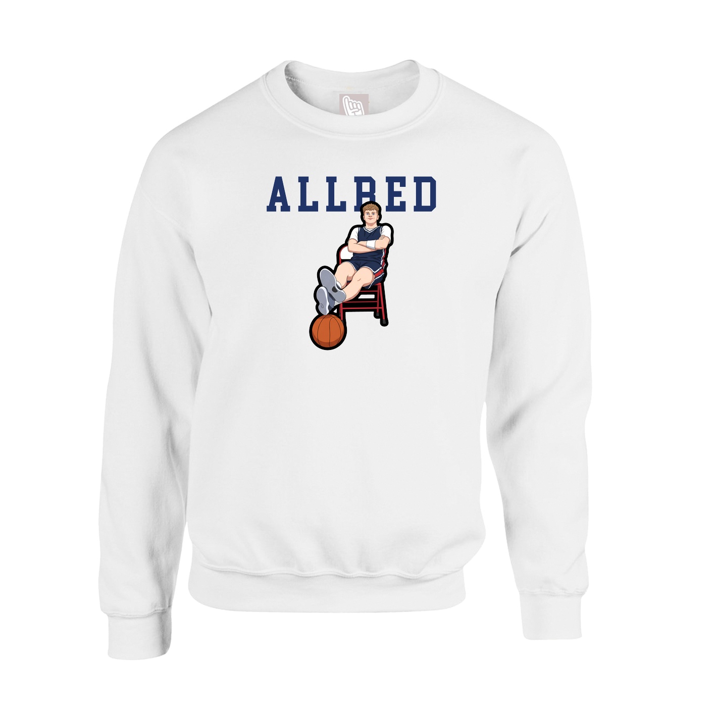 Fleece Crew — Shirsey in White