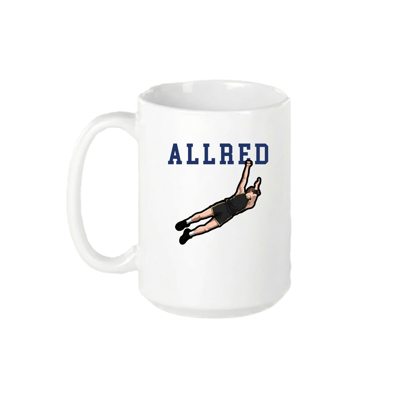15oz Coffee Mug — Shirsey in White