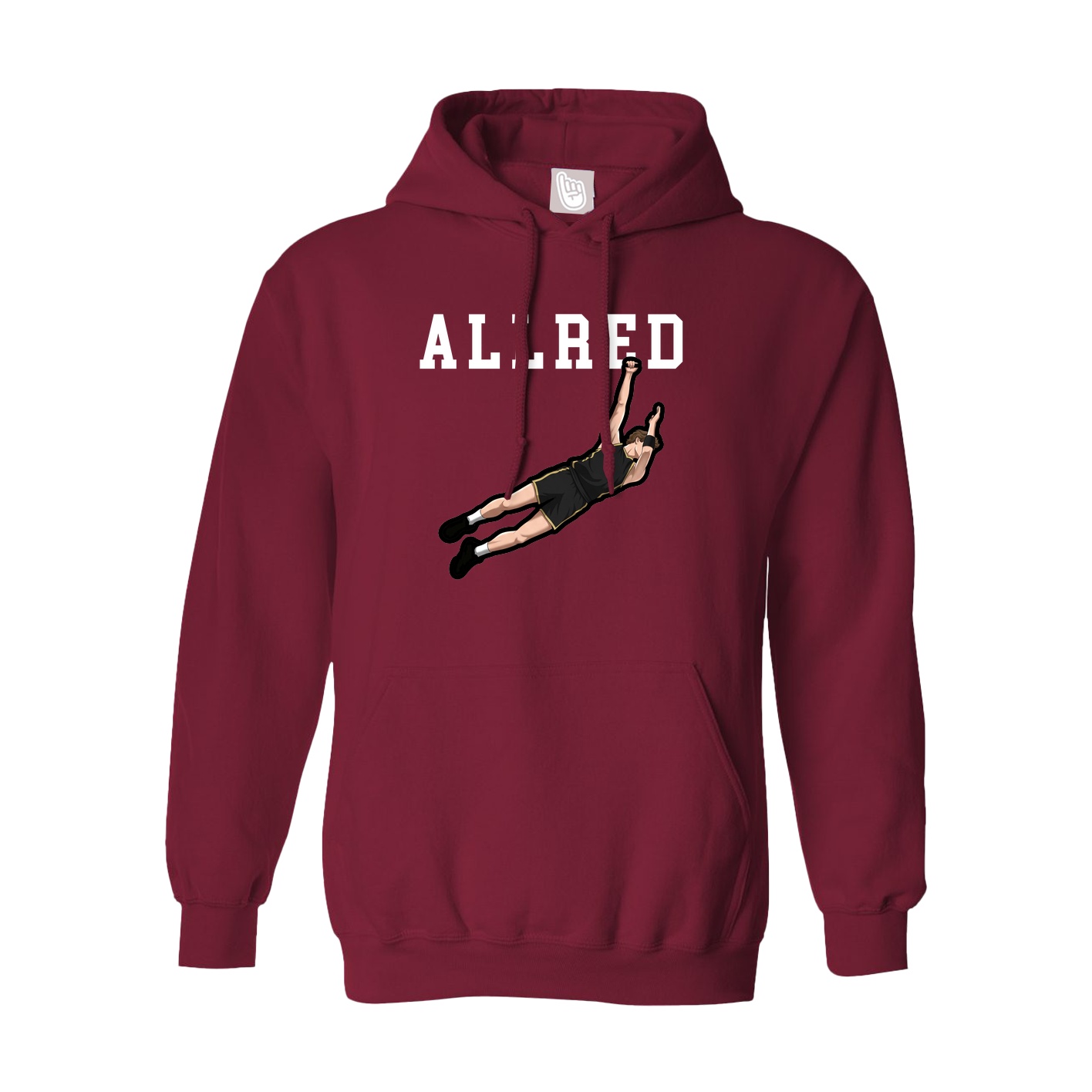 Hoodie — Shirsey in Cardinal