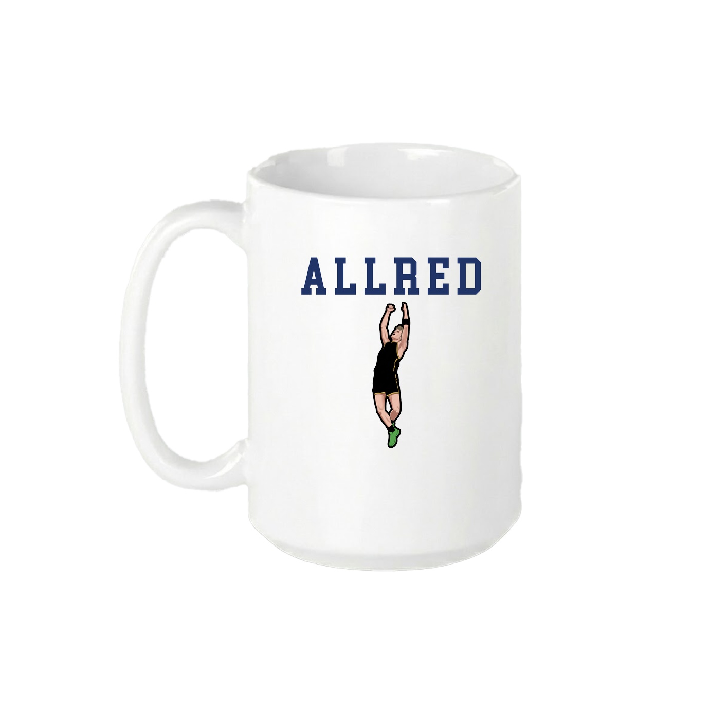 15oz Coffee Mug — Shirsey in White