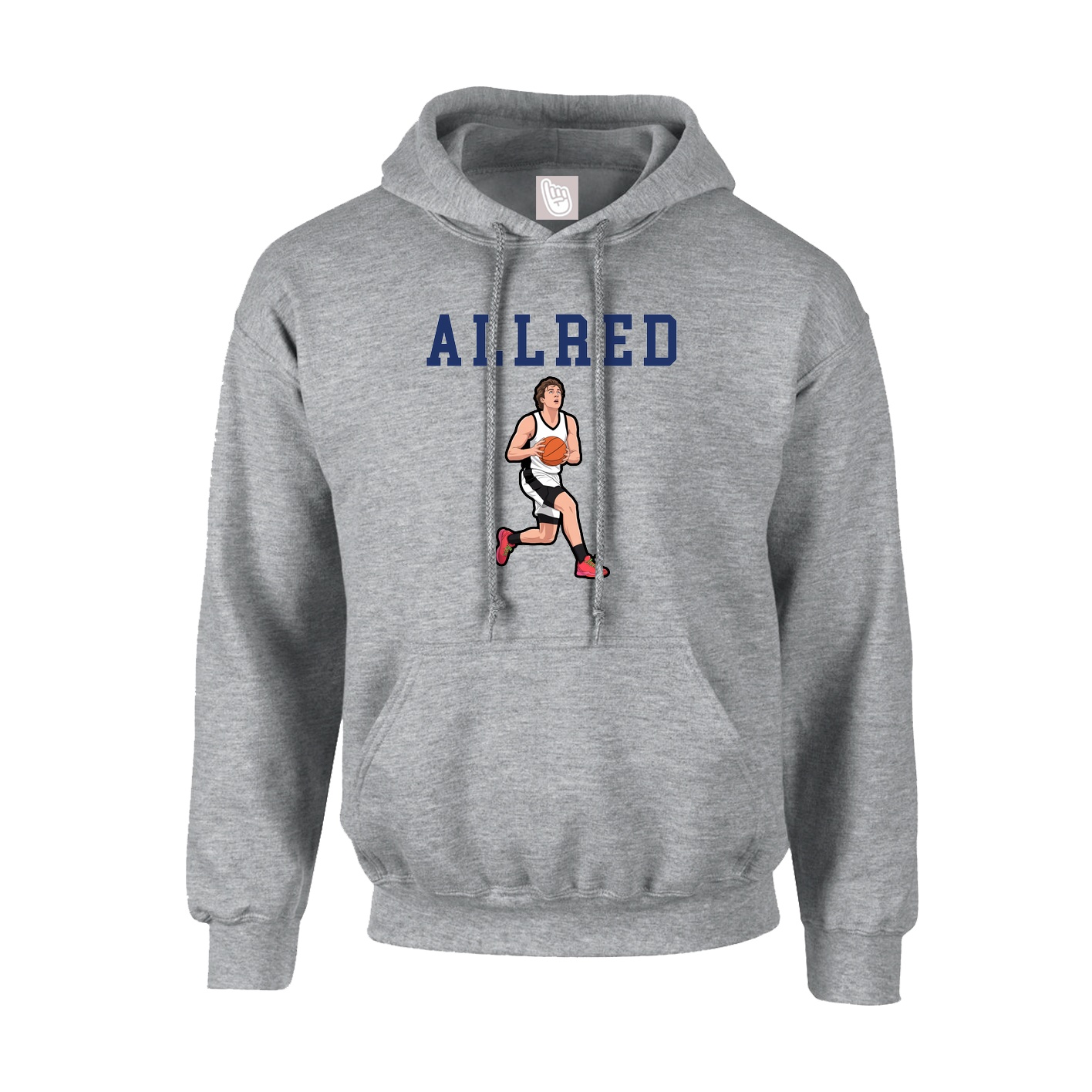 Hoodie — Shirsey in Grey