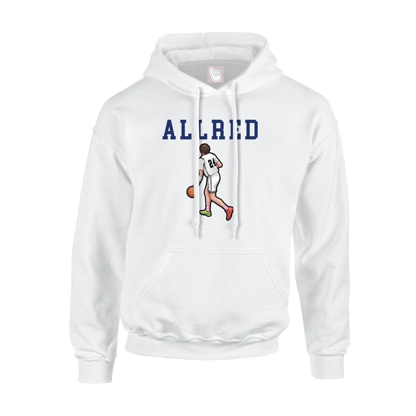 Youth Hoodie — Shirsey in White