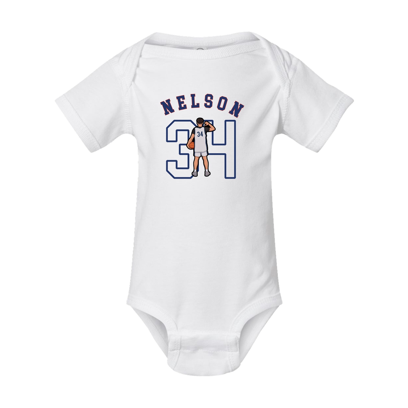 Baby Onesie — Shirsey Arch in White
