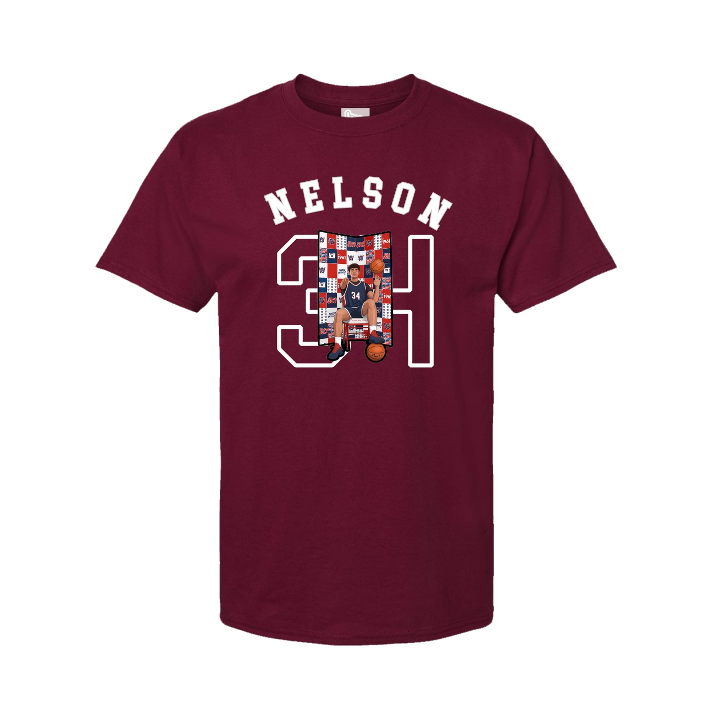 Youth Tee — Shirsey Arch in Cardinal