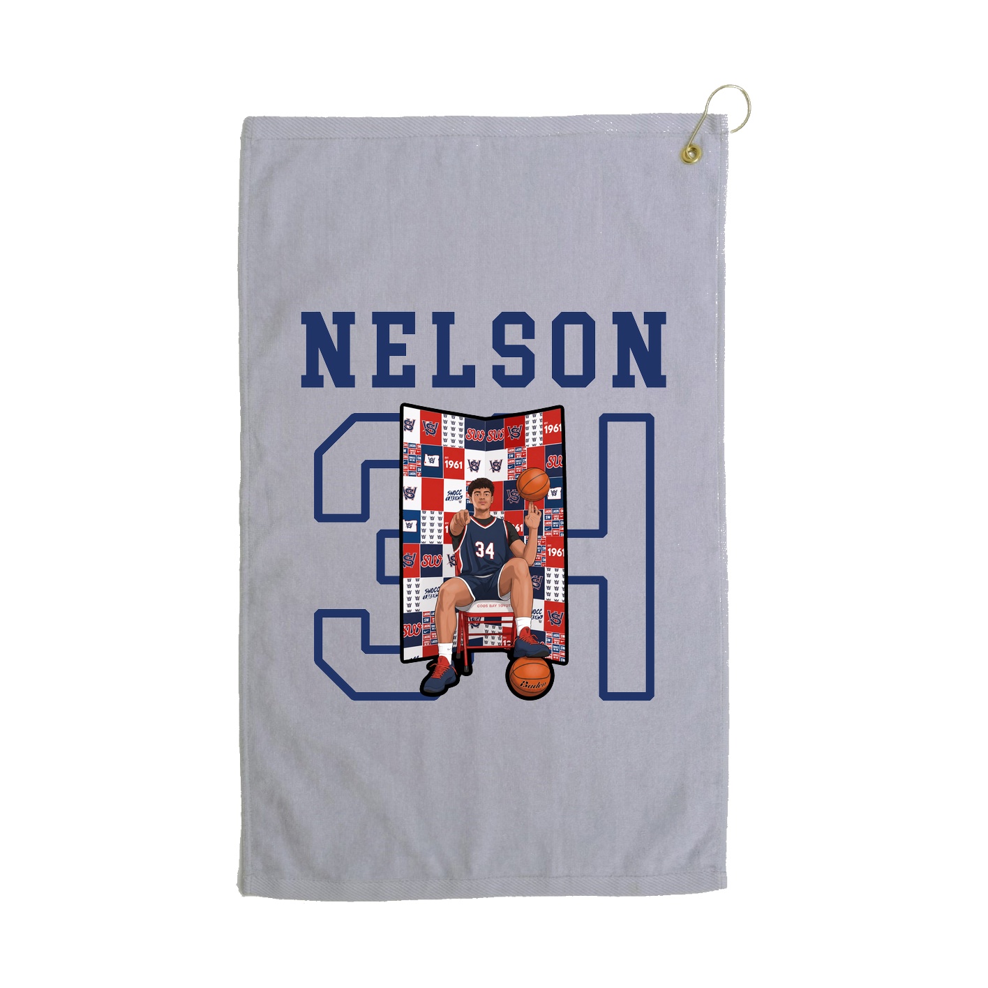 Golf Towel — Shirsey in Grey