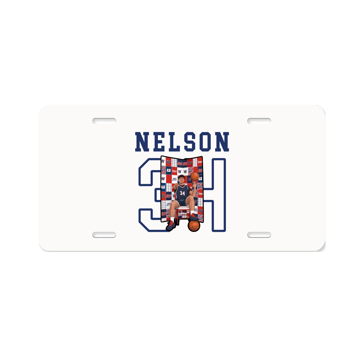 License Plate — Shirsey in Classic