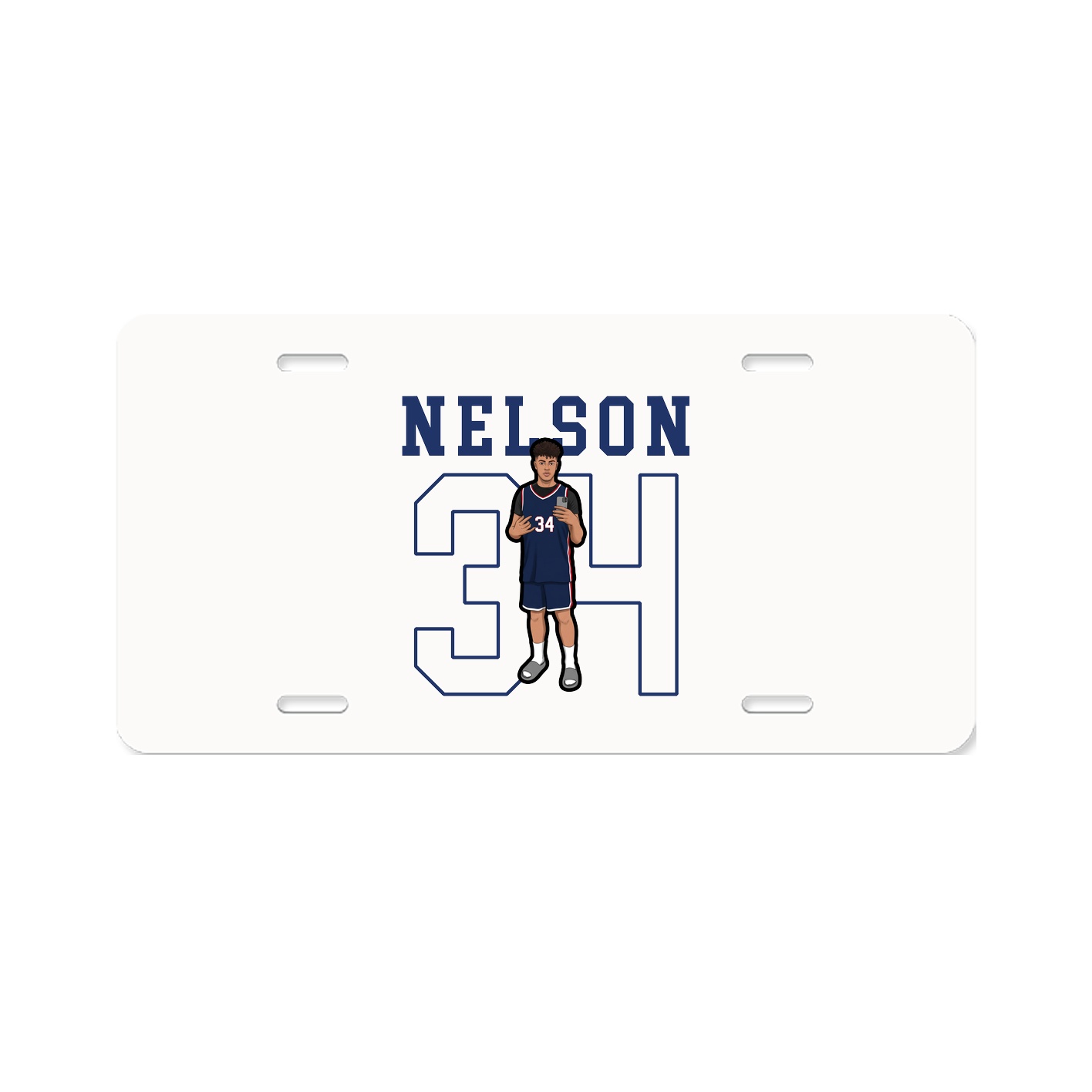 License Plate — Shirsey in Classic