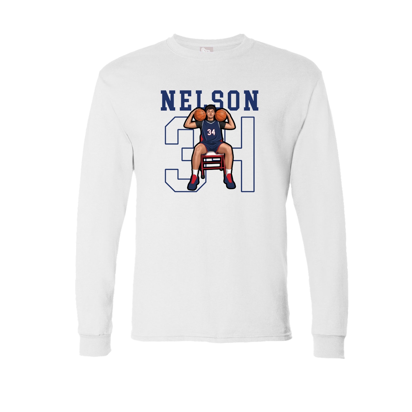 Long Sleeve Tee — Shirsey in White