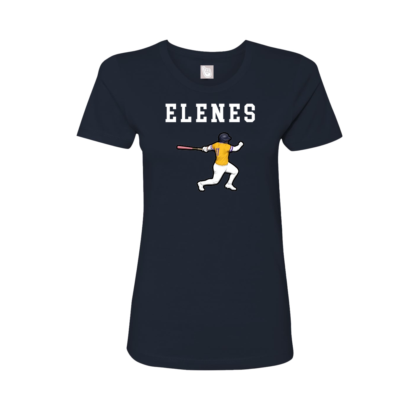 Fitted Women's Tee — Shirsey in Navy
