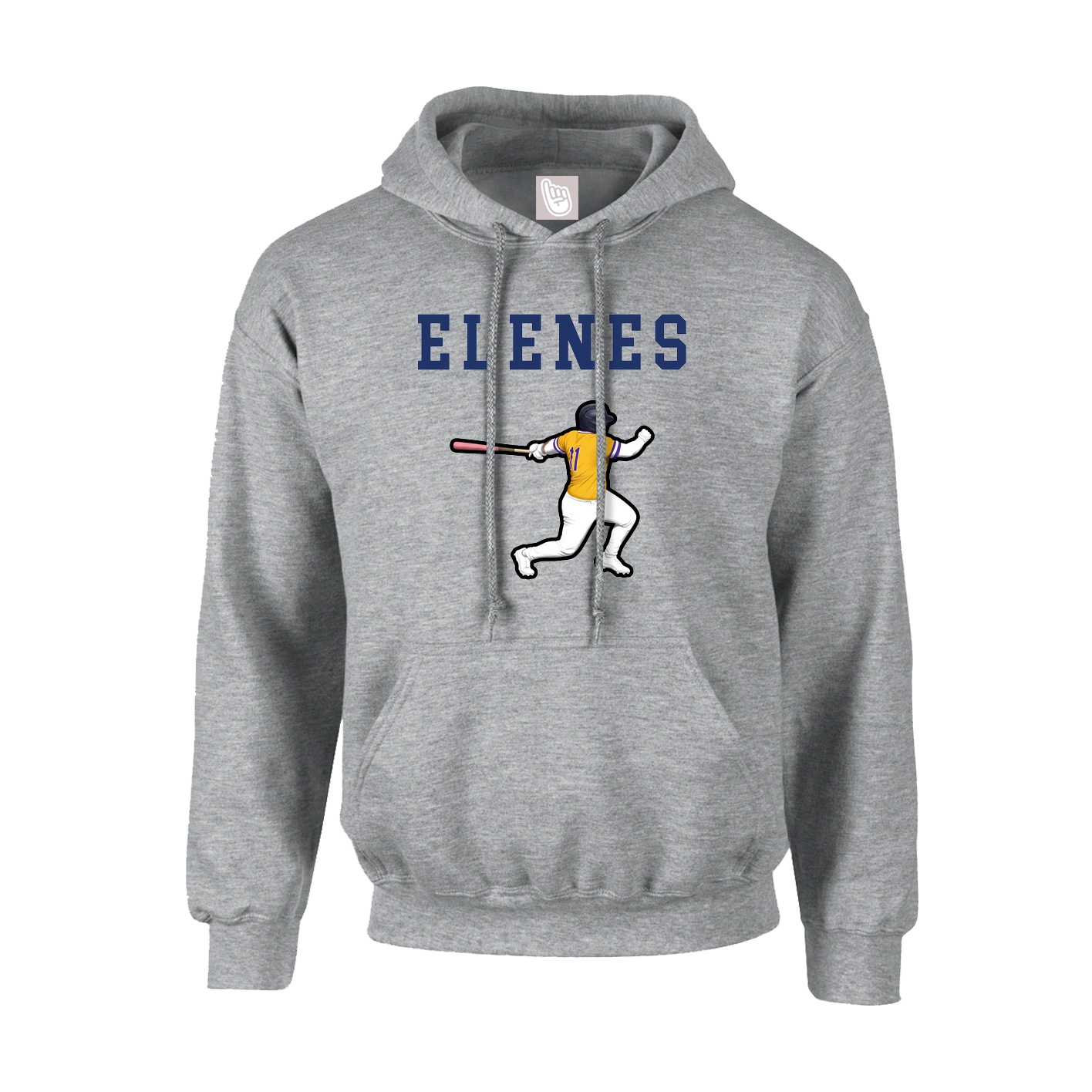 Hoodie — Shirsey in Grey
