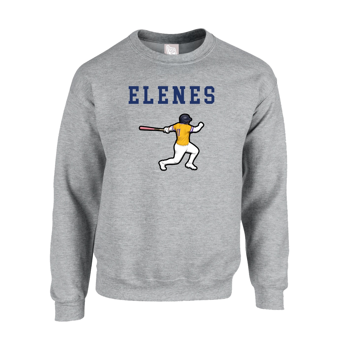 Fleece Crew — Shirsey in Grey