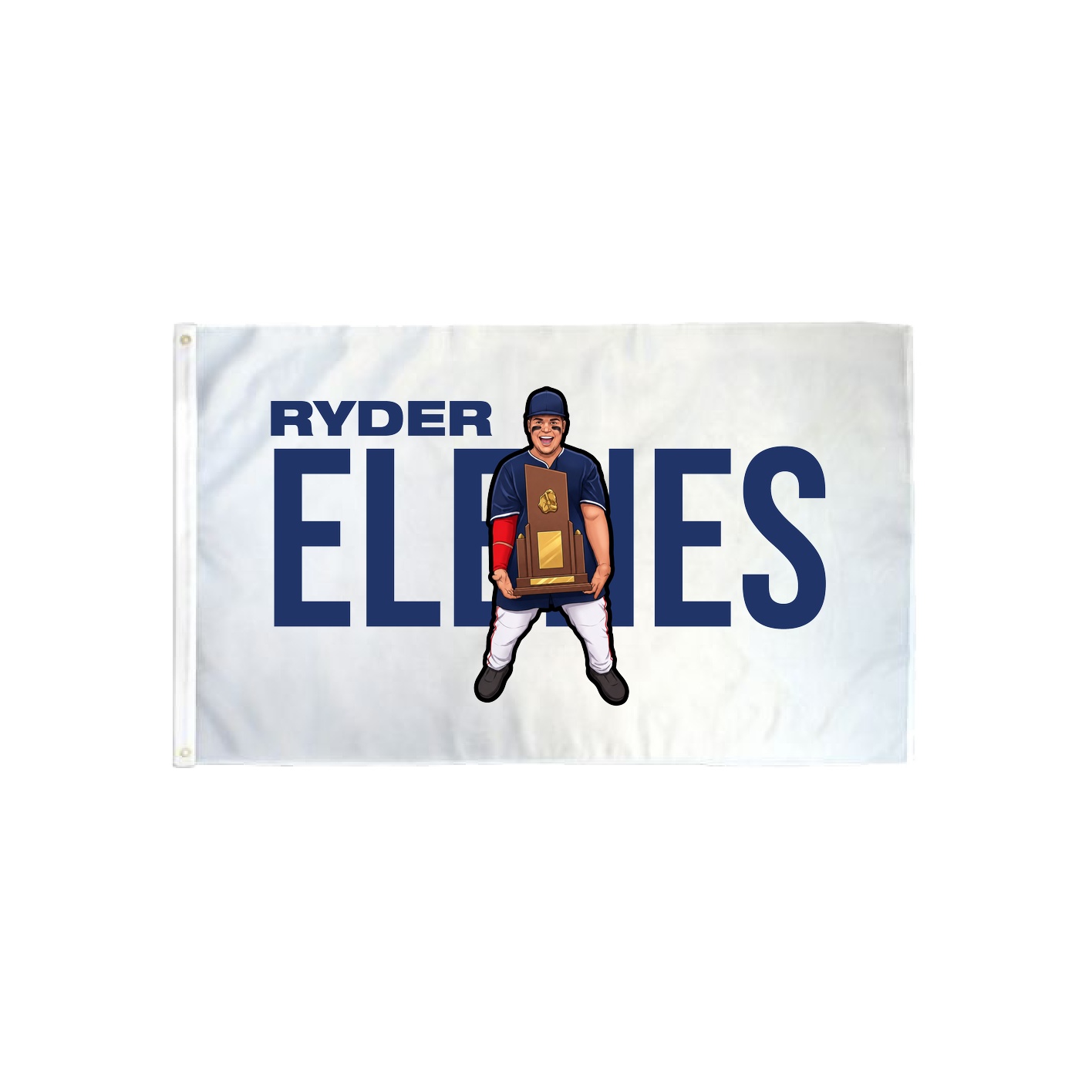 3x5 Flag — Player Name in Classic