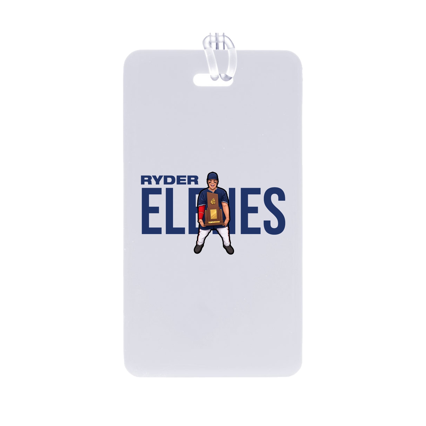 Bag Tag — Player Name in Classic