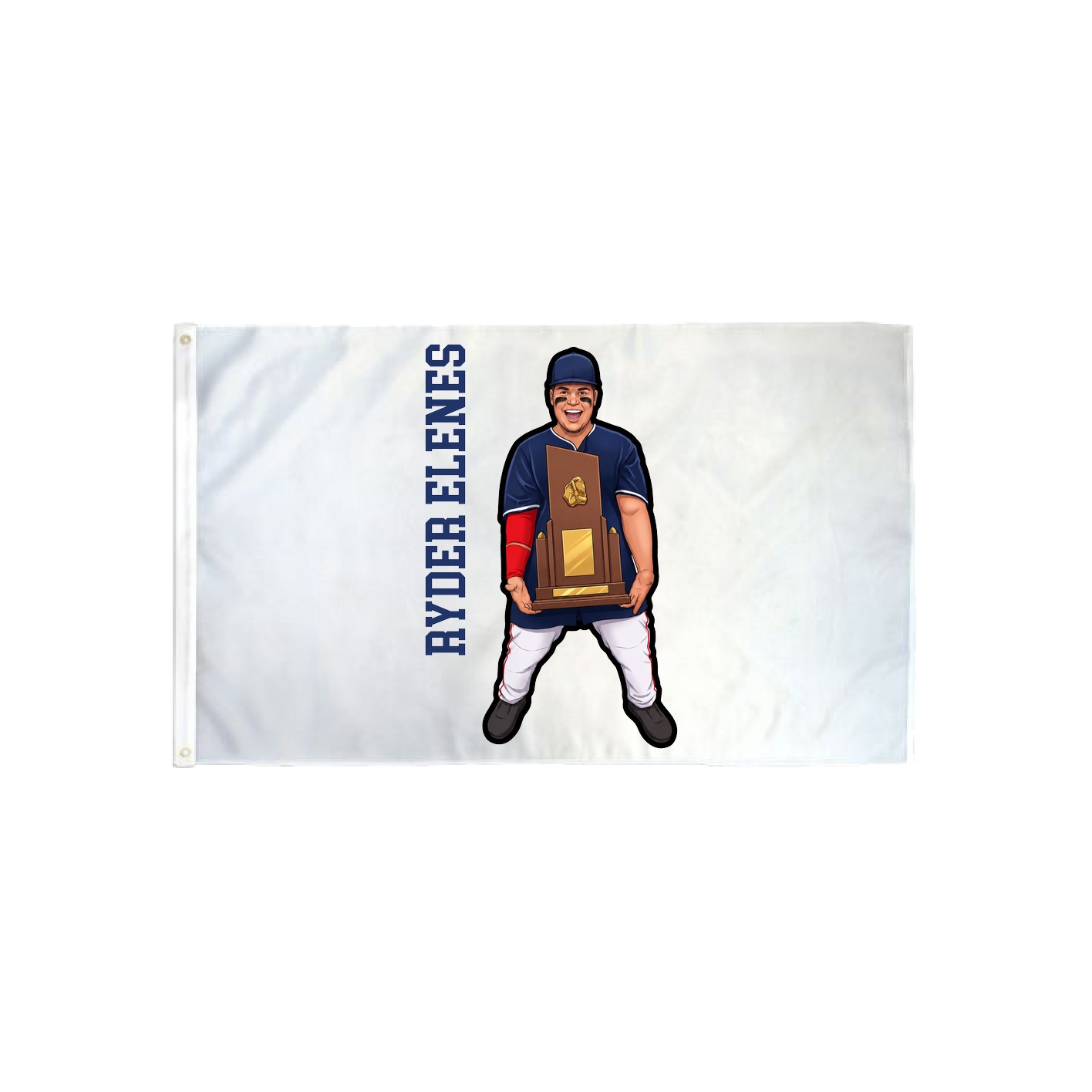 3x5 Flag — Name Vertical in Classic