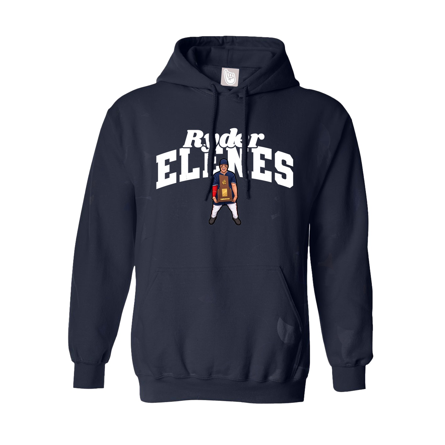 Hoodie — Signature Arch in Navy