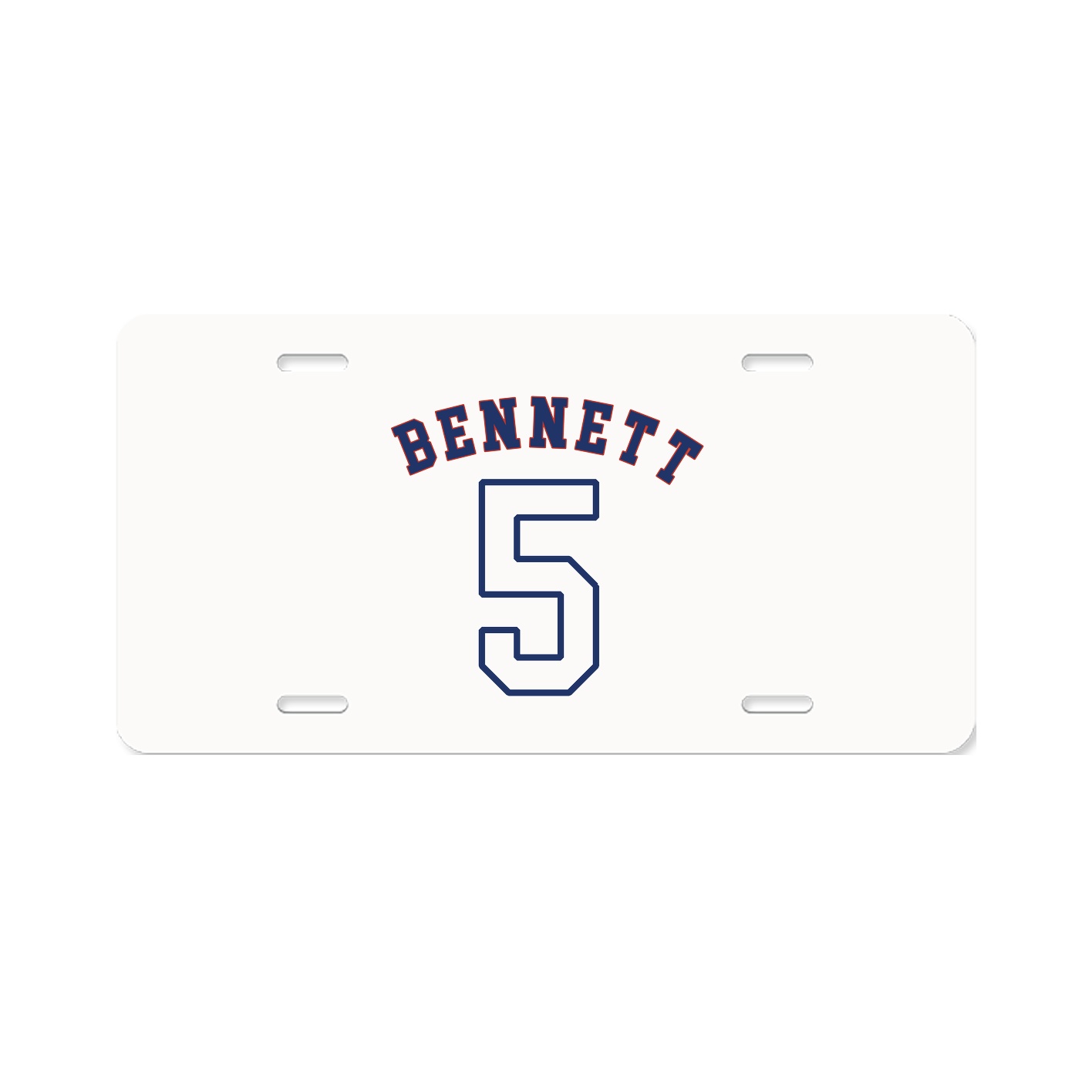 License Plate — Shirsey Arch in Classic