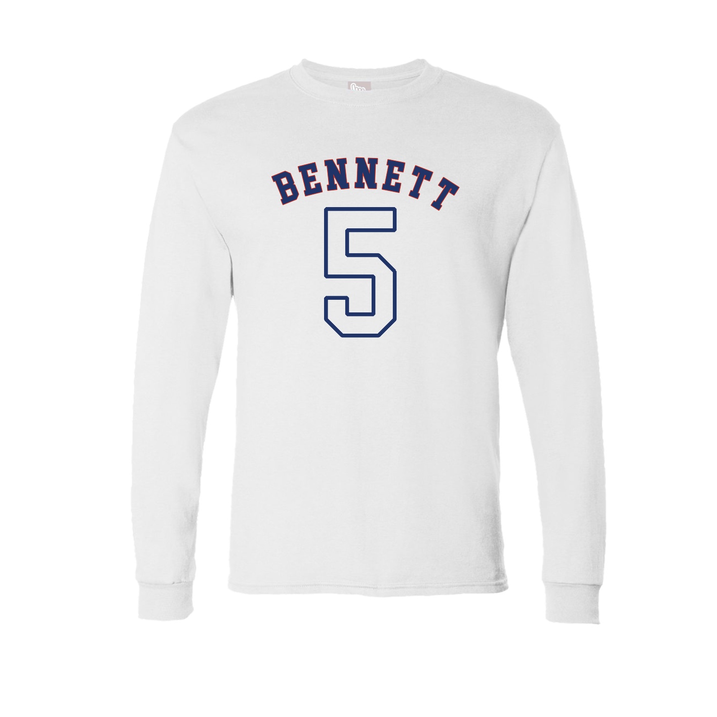 Long Sleeve Tee — Shirsey Arch in White