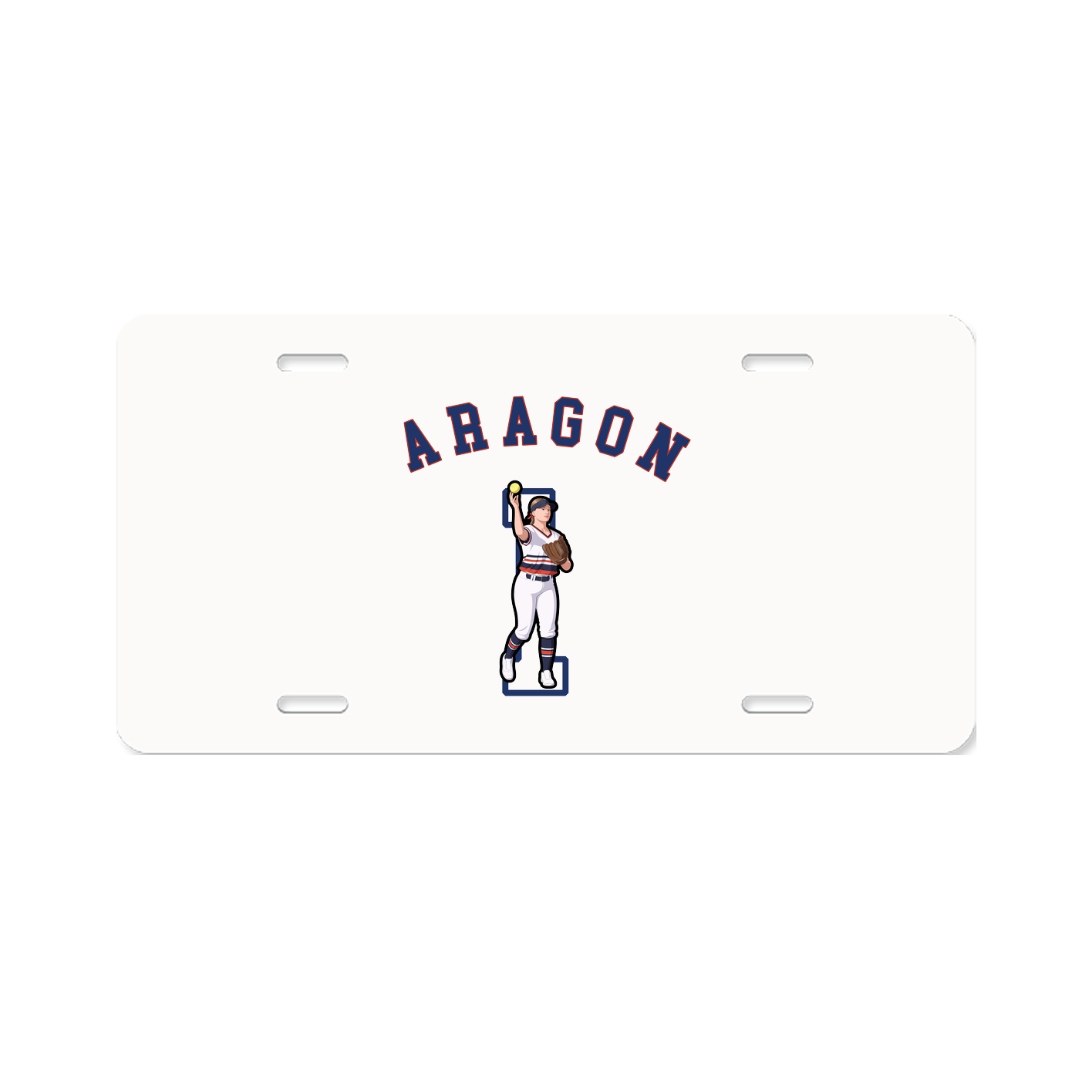 License Plate — Shirsey Arch in Classic