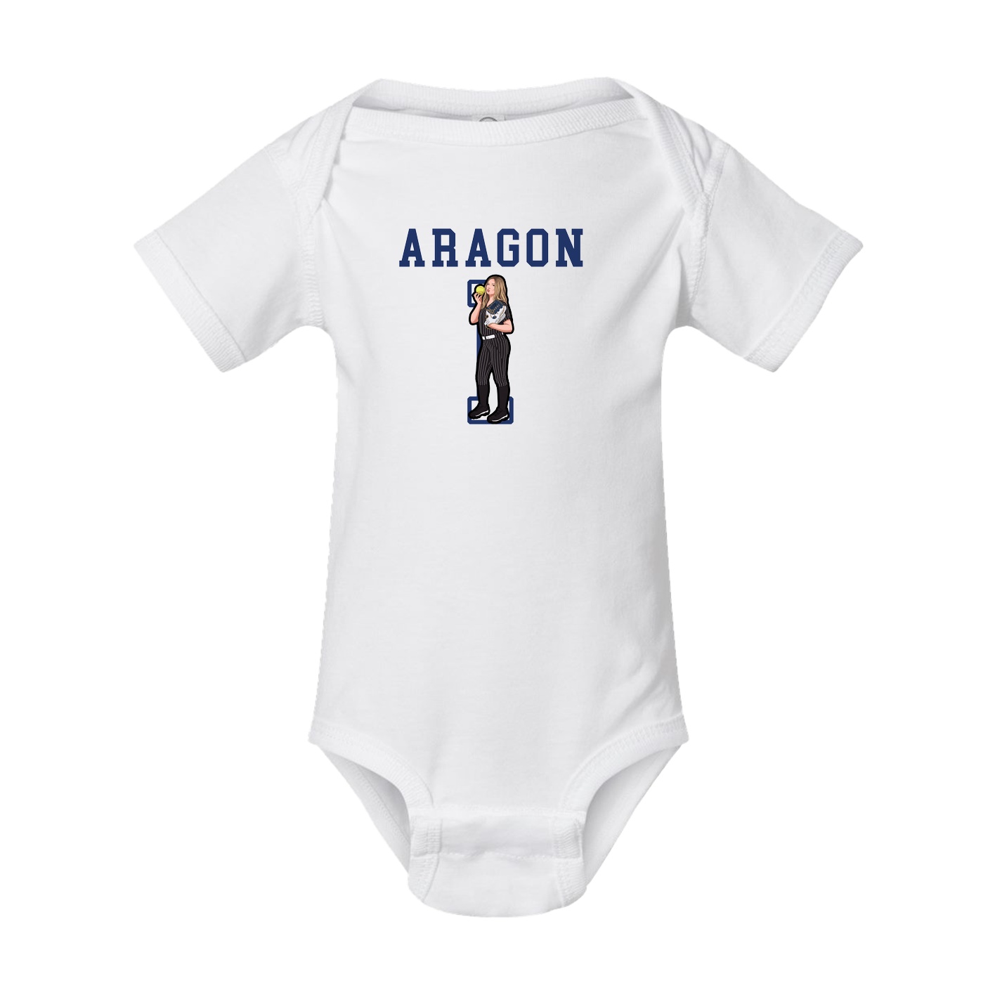 Baby Onesie — Shirsey in White