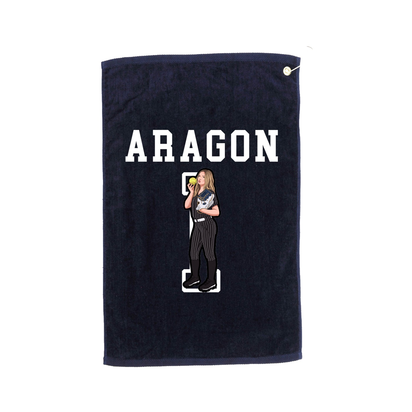Golf Towel — Shirsey in Navy