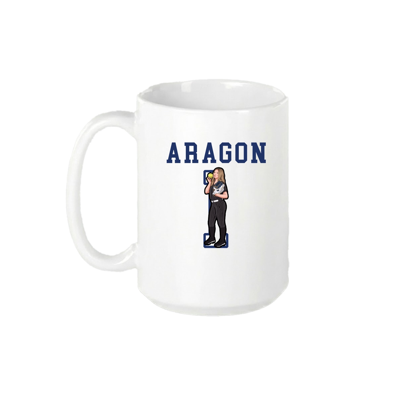 15oz Coffee Mug — Shirsey in White