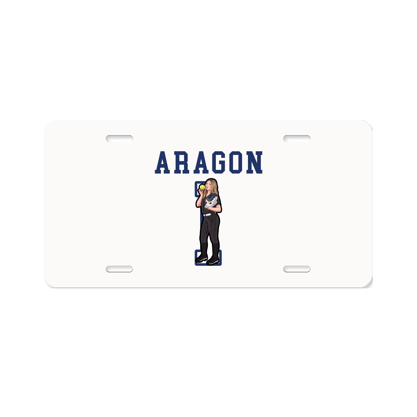 License Plate — Shirsey in Classic
