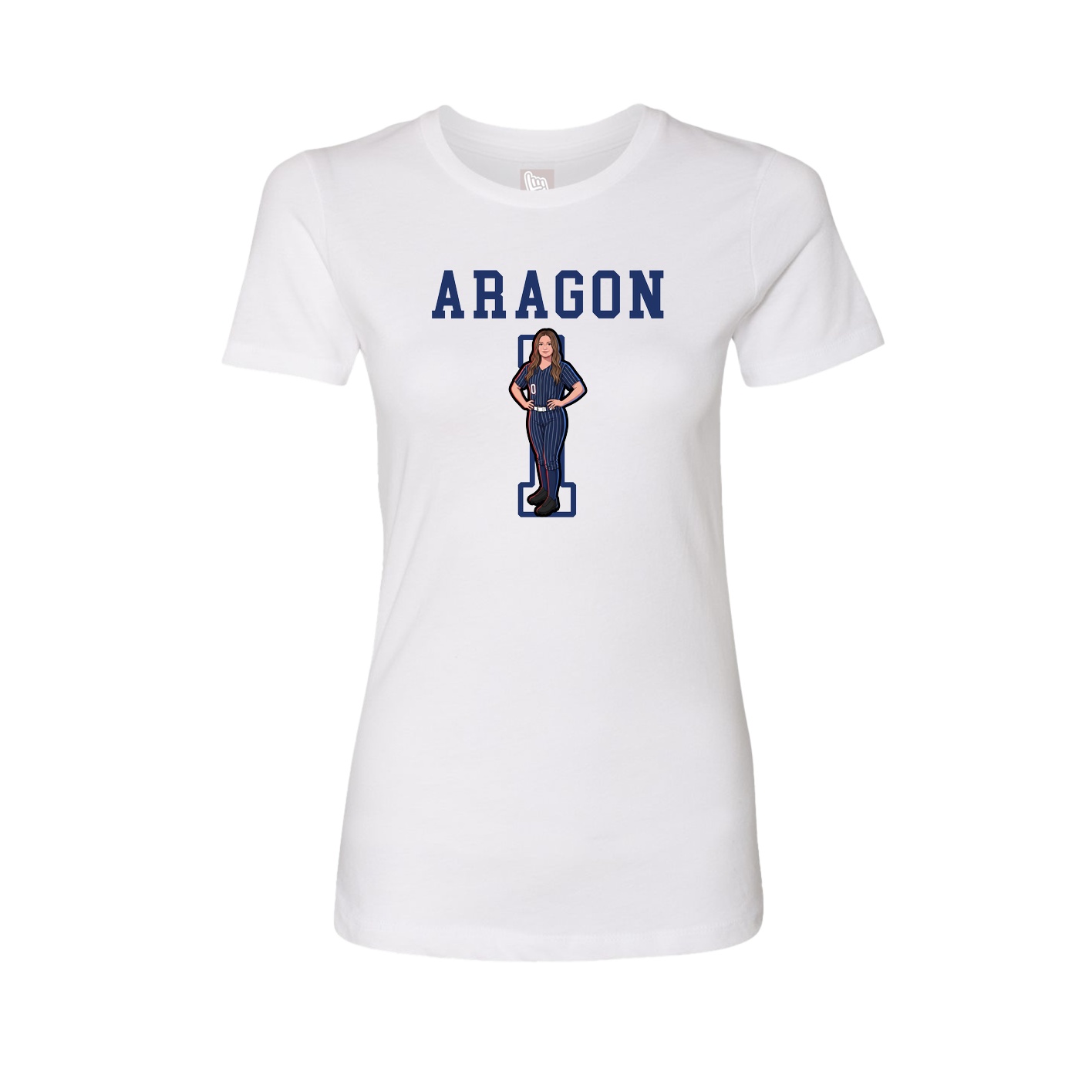 Fitted Women's Tee — Shirsey in White
