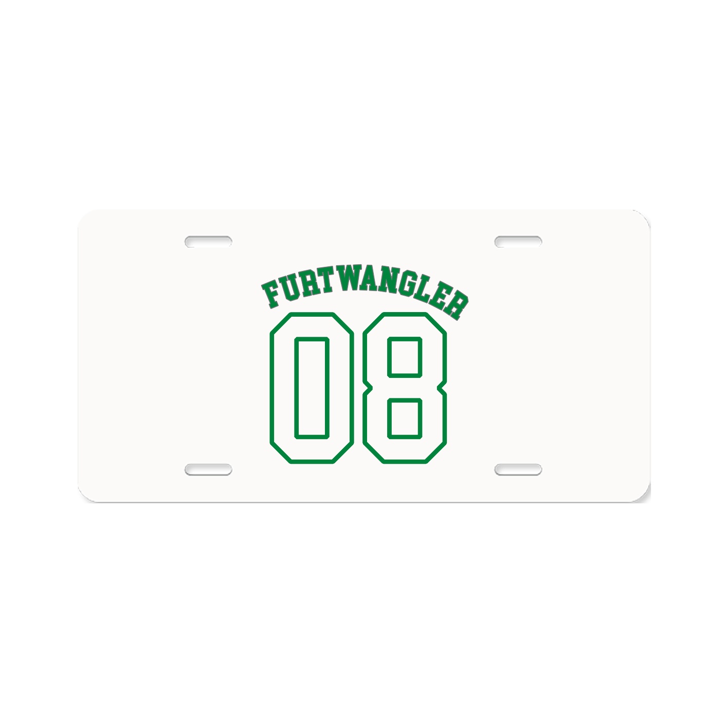 License Plate — Shirsey Arch in Classic