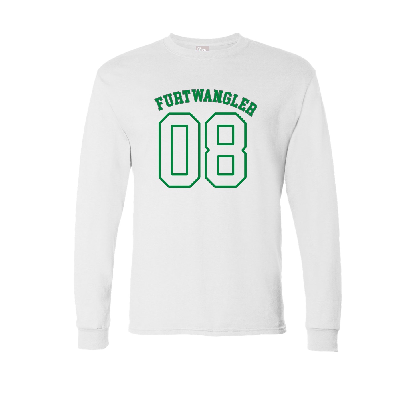 Long Sleeve Tee — Shirsey Arch in White
