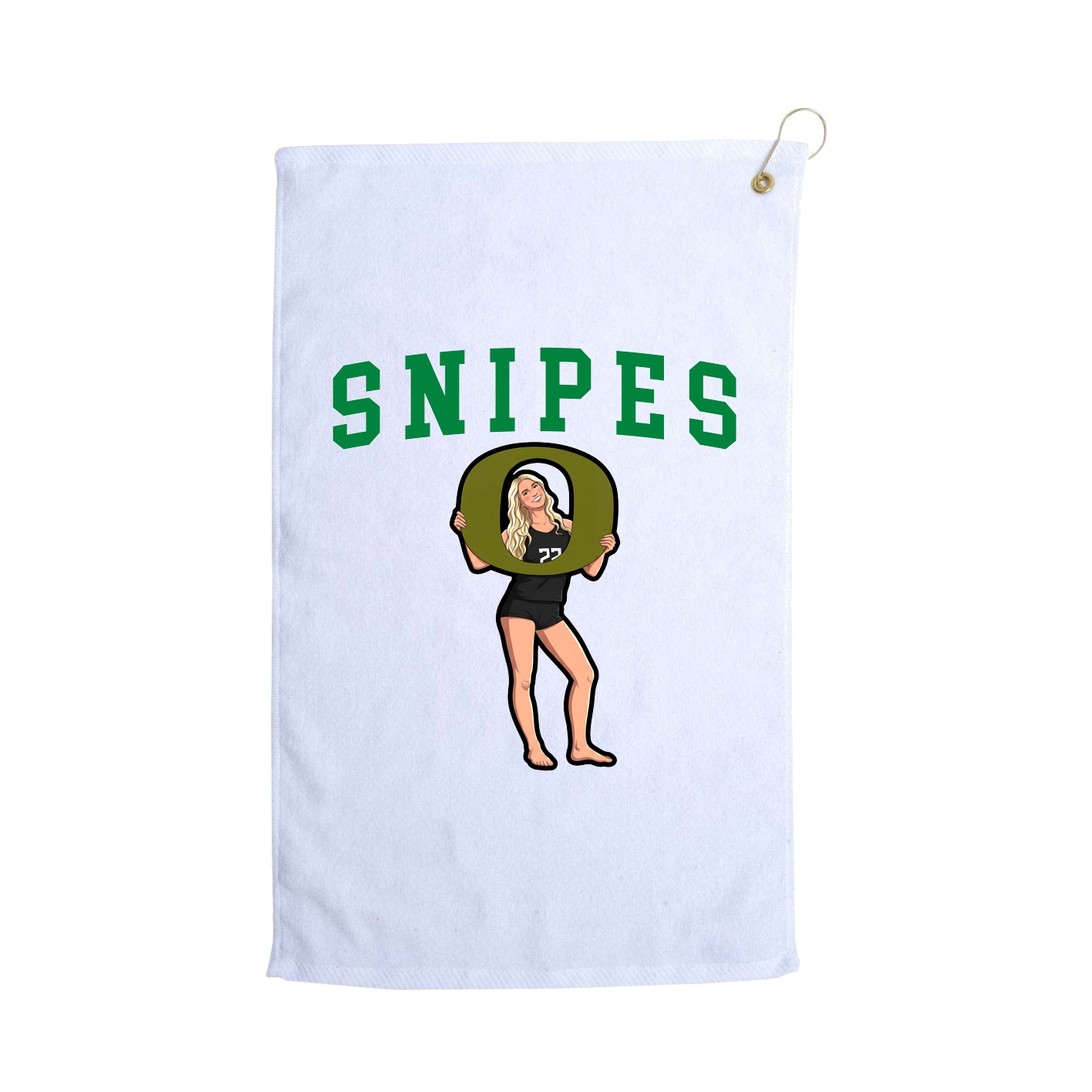 Golf Towel — Shirsey in White