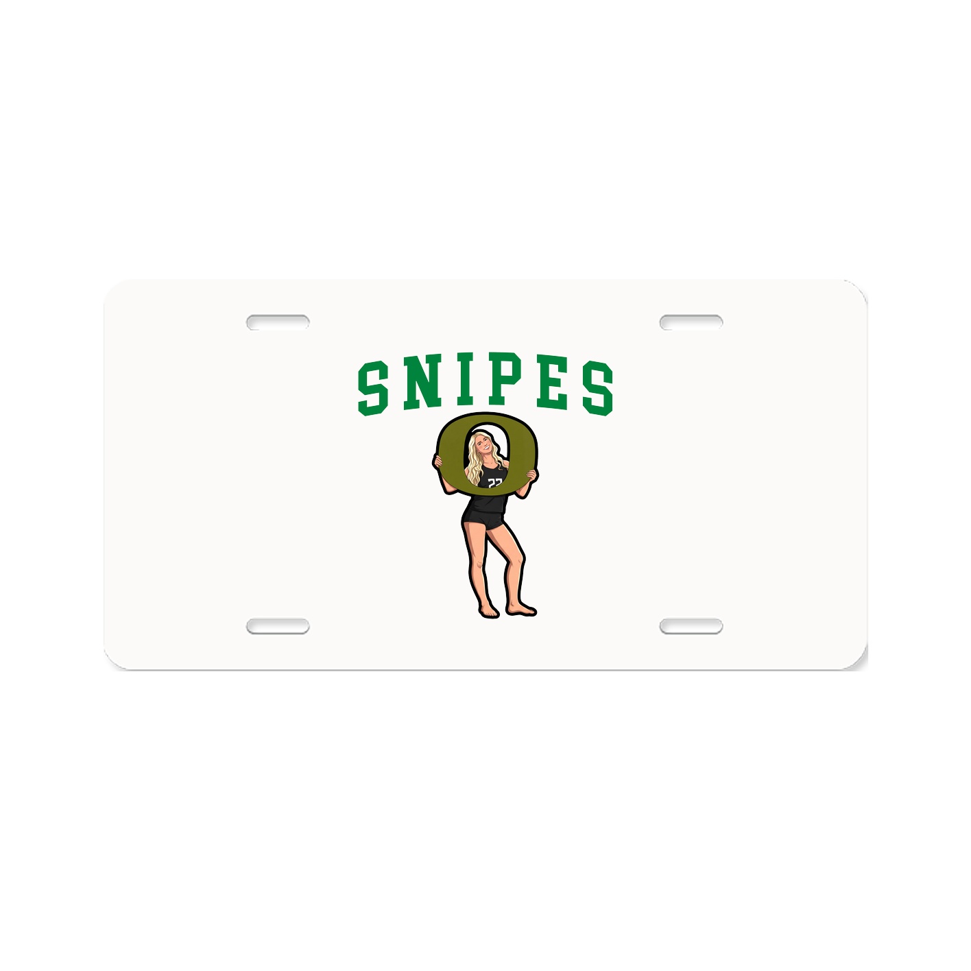License Plate — Shirsey in Classic