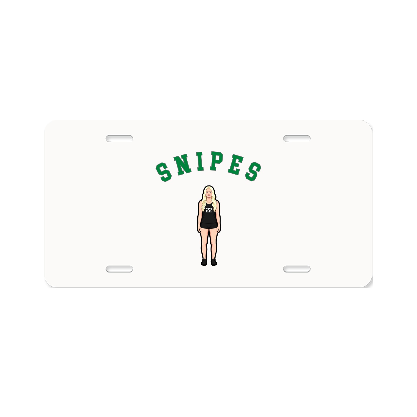 License Plate — Shirsey Arch in Classic