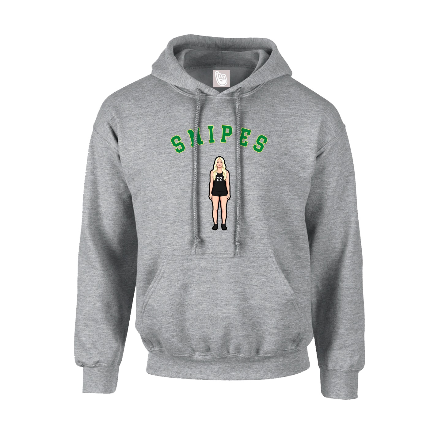 Hoodie — Shirsey Arch in Grey