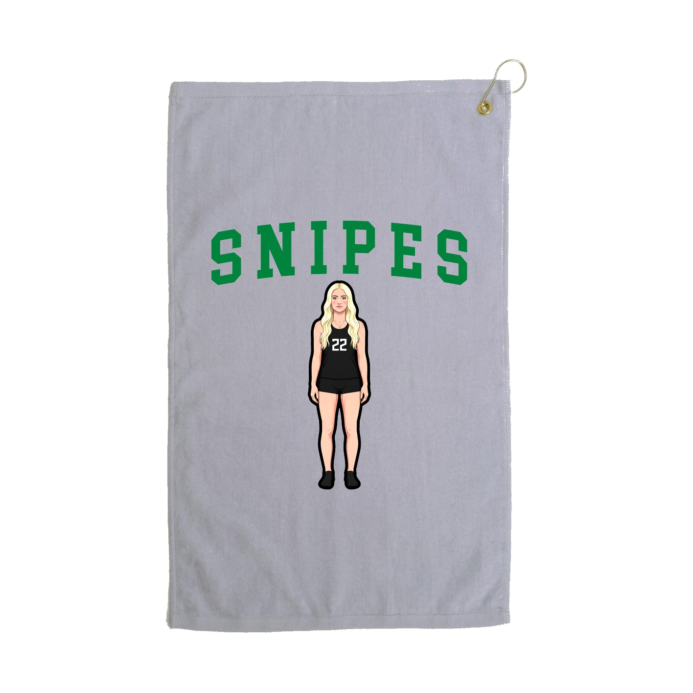 Golf Towel — Shirsey in Grey