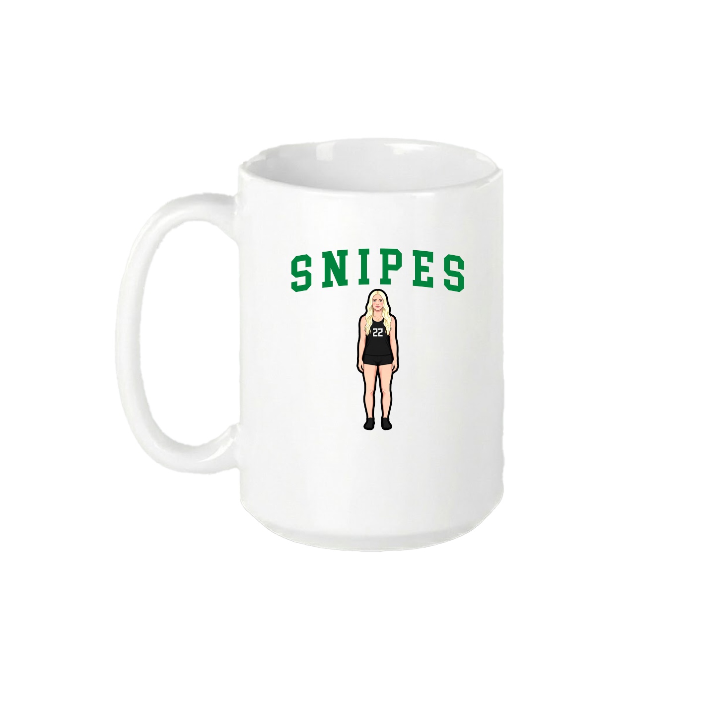 15oz Coffee Mug — Shirsey in White