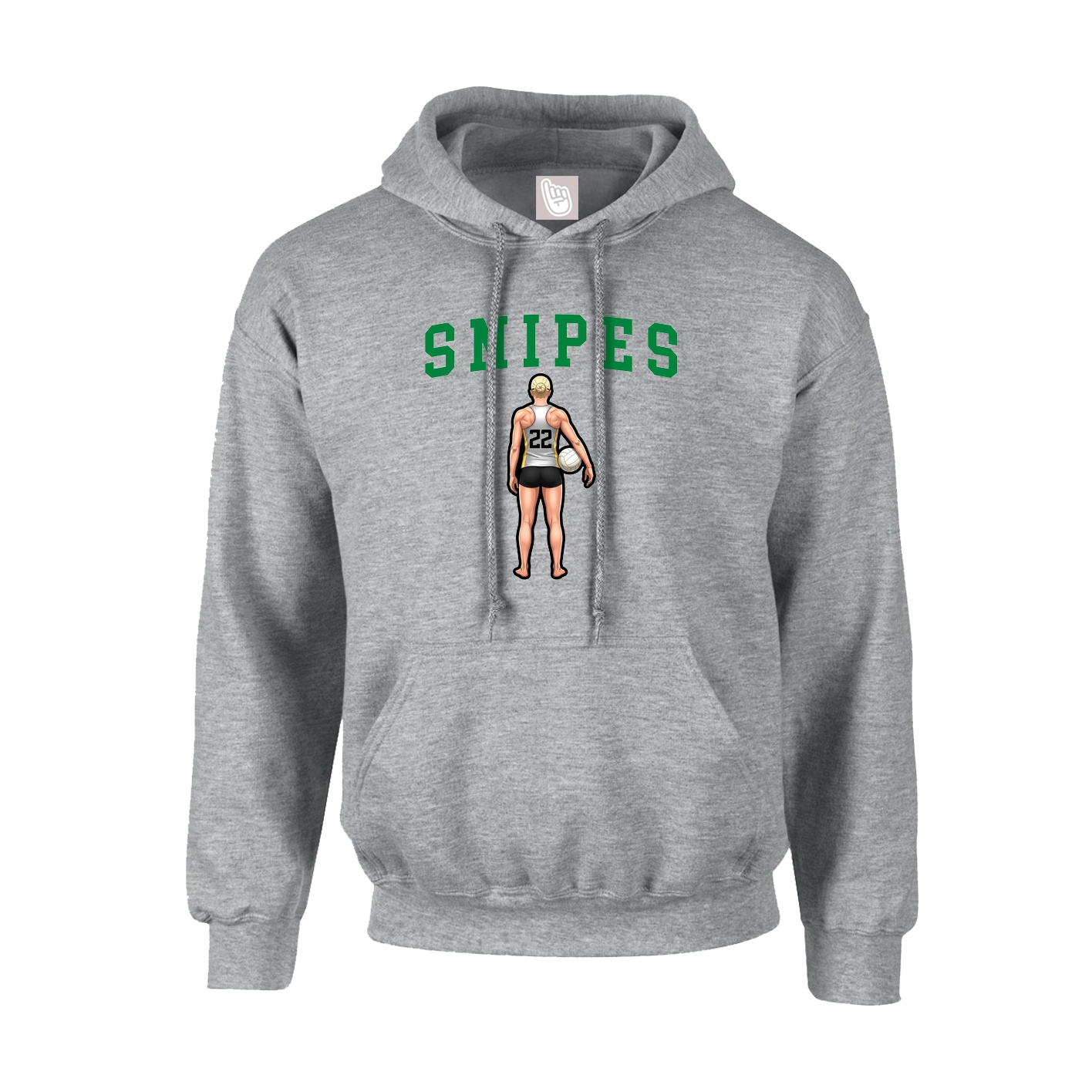 Hoodie — Shirsey in Grey