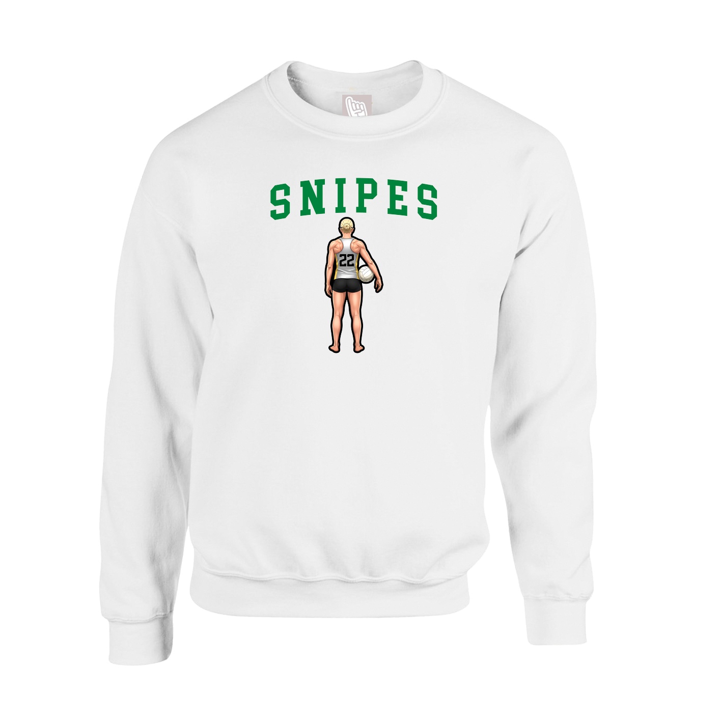 Fleece Crew — Shirsey in White