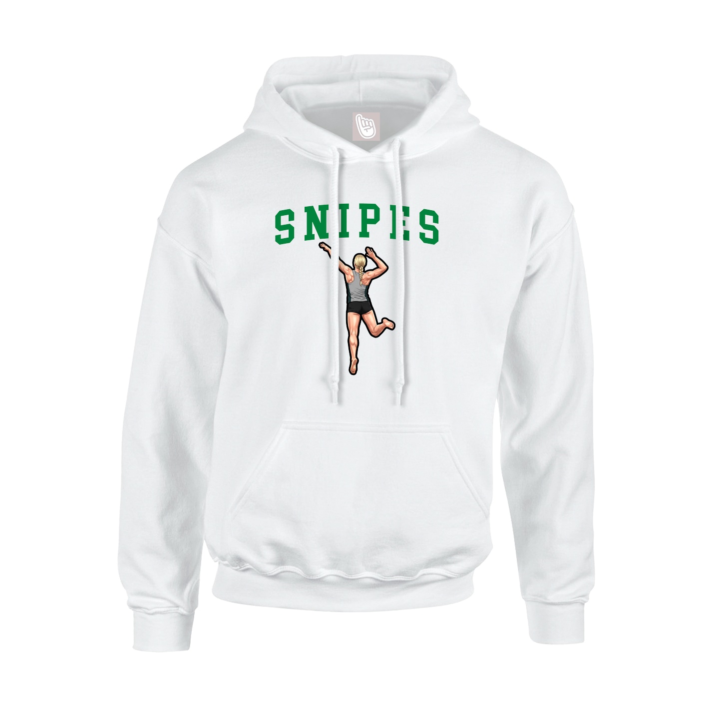 Hoodie — Shirsey in White