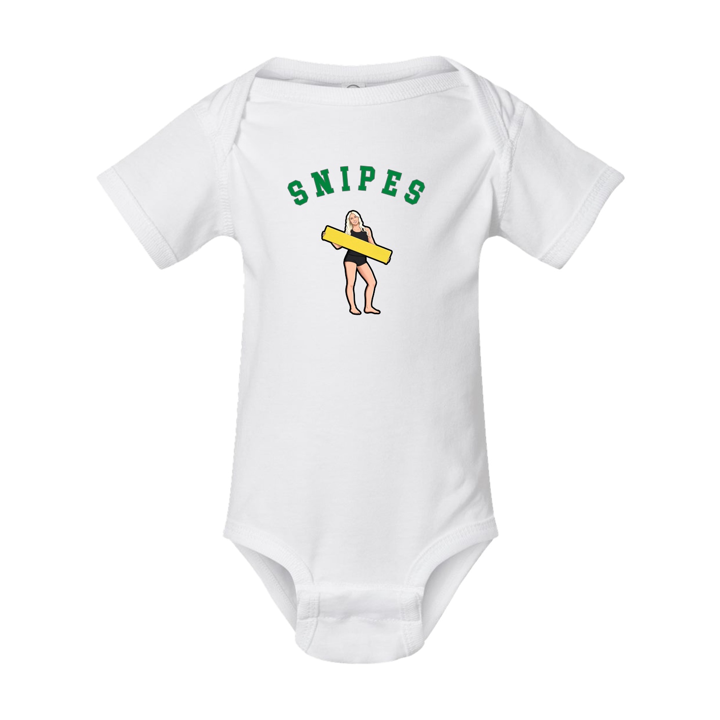 Baby Onesie — Shirsey Arch in White