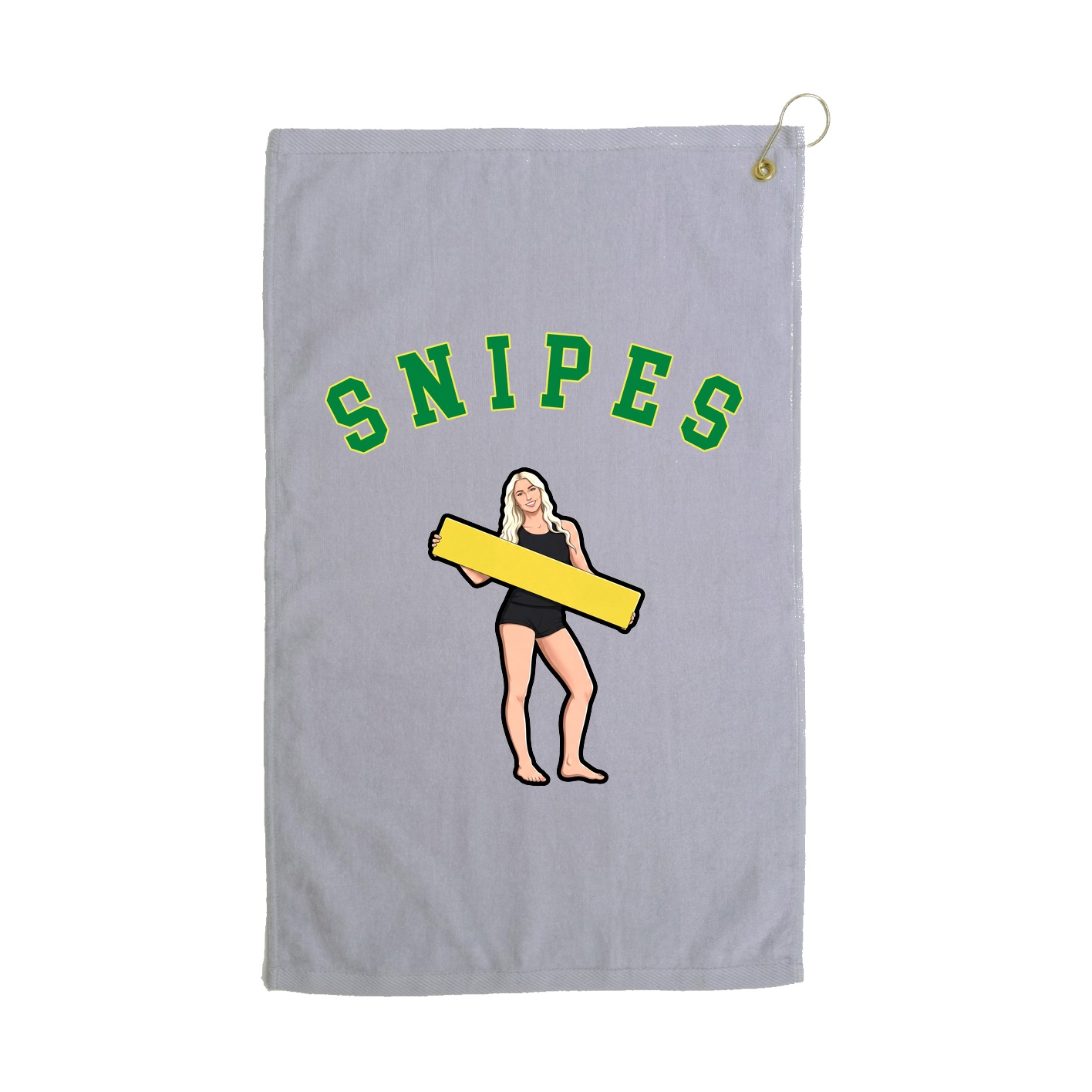 Golf Towel — Shirsey Arch in Grey
